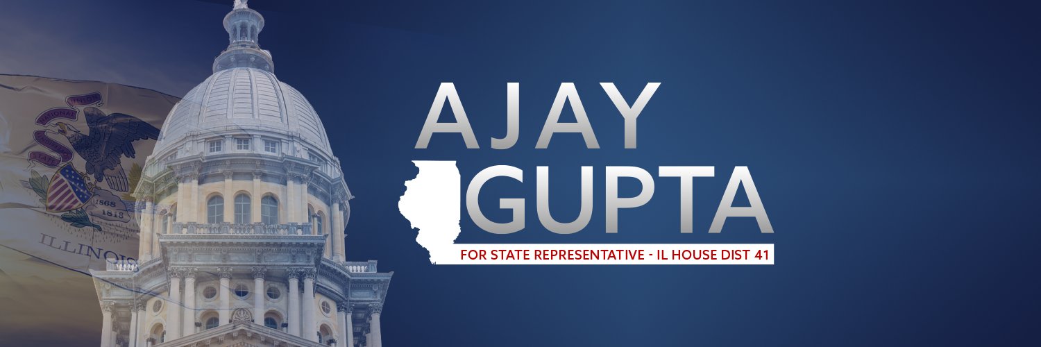 Ajay Gupta's banner
