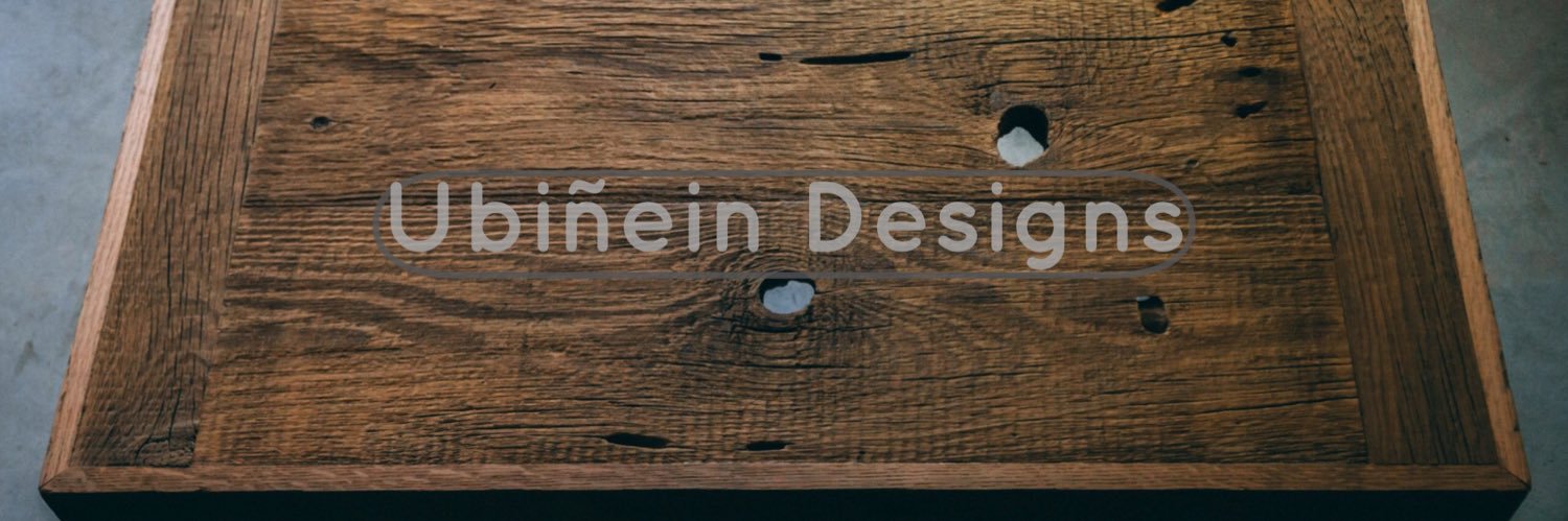 Ubiñein Designs banner