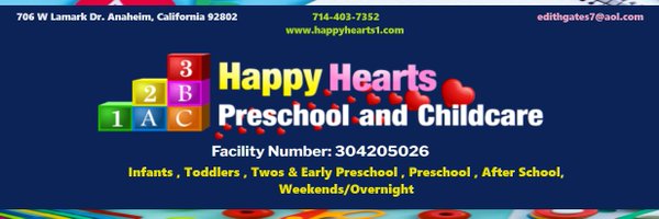 Happy Hearts Preschool and Childcare Profile Banner