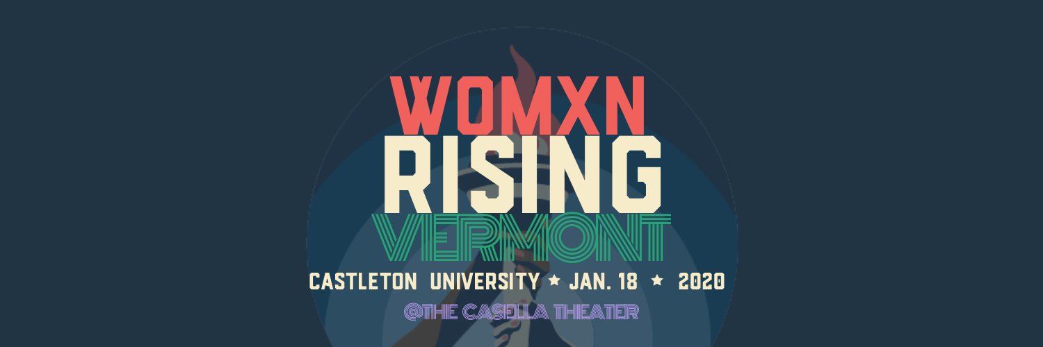 Women's March Vermont banner