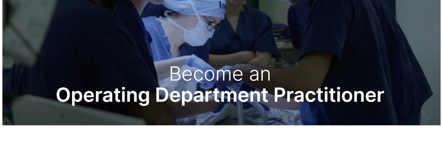 College Of Operating Department Practitioners Profile Banner