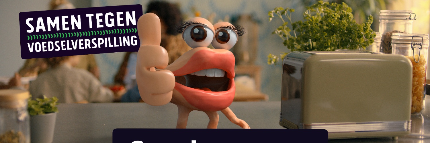 Samen Tegen Voedselverspilling banner