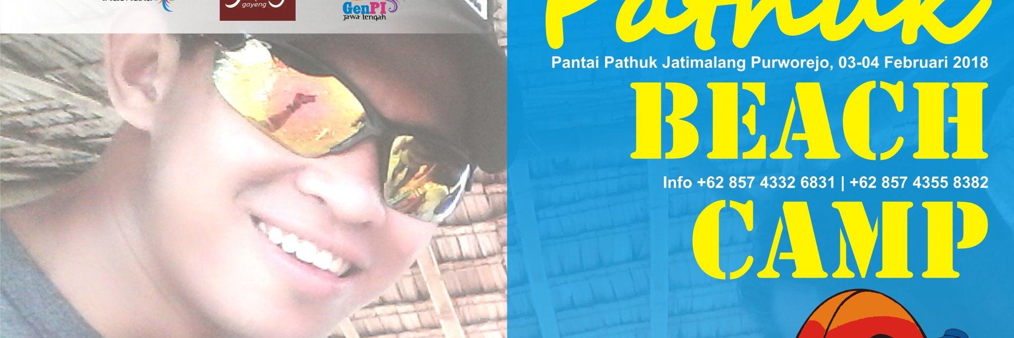 ig: @PathukBeachCamp MORE THAN JUST FUN BEACH CAMP banner