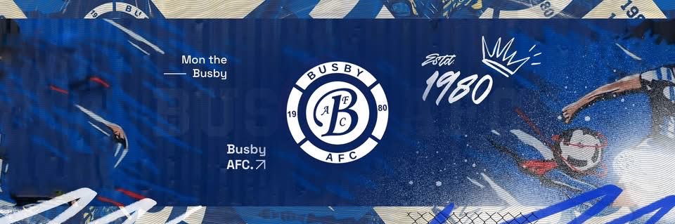 Busby AFC banner