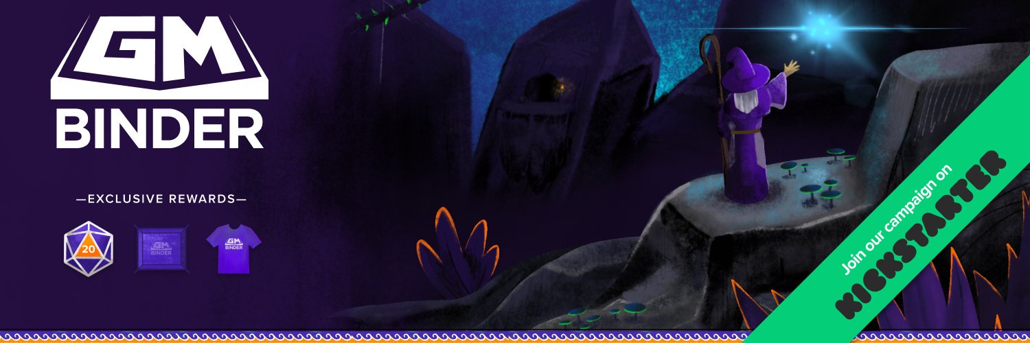 GM Binder's banner