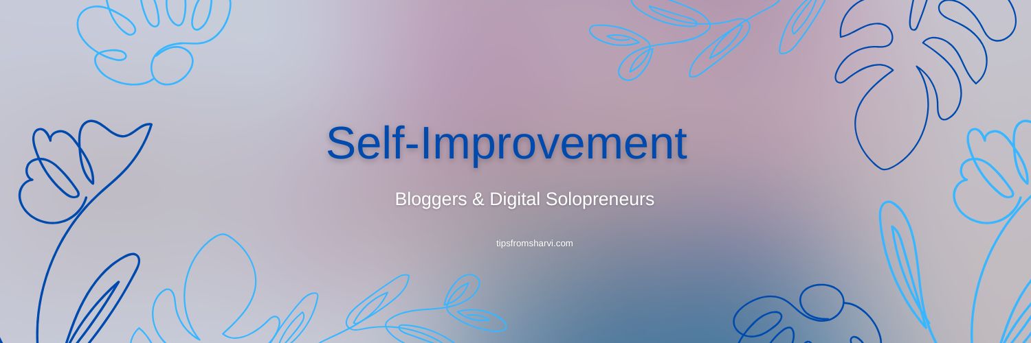 Tips from Sharvi banner