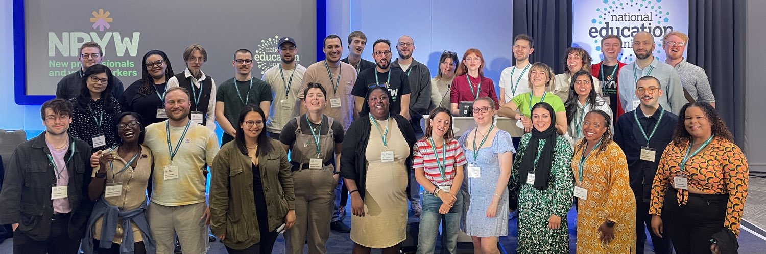 NEU London New & Young Educators banner