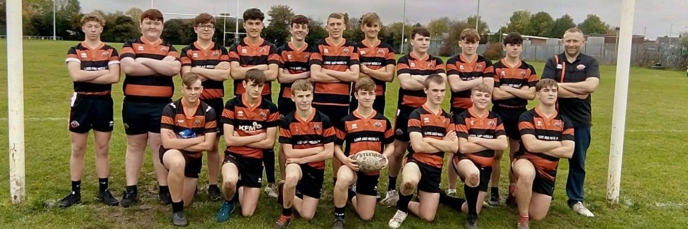 Cott Tigers rfl /hullensians rufc18s banner