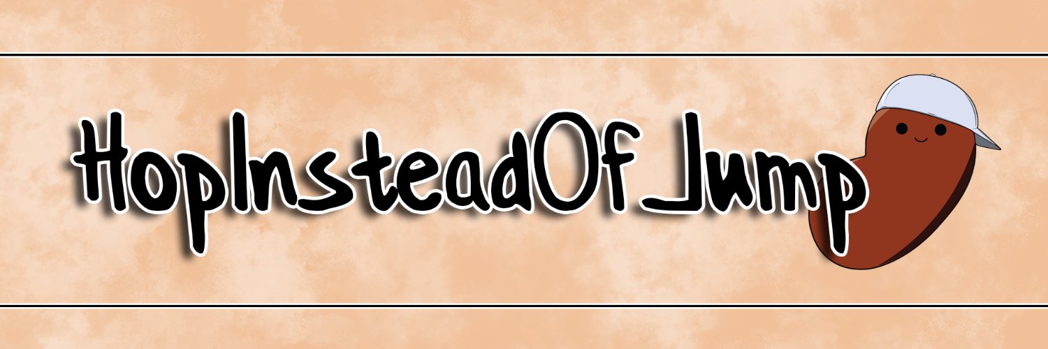 Hop | Hopping Bean Vtuber banner