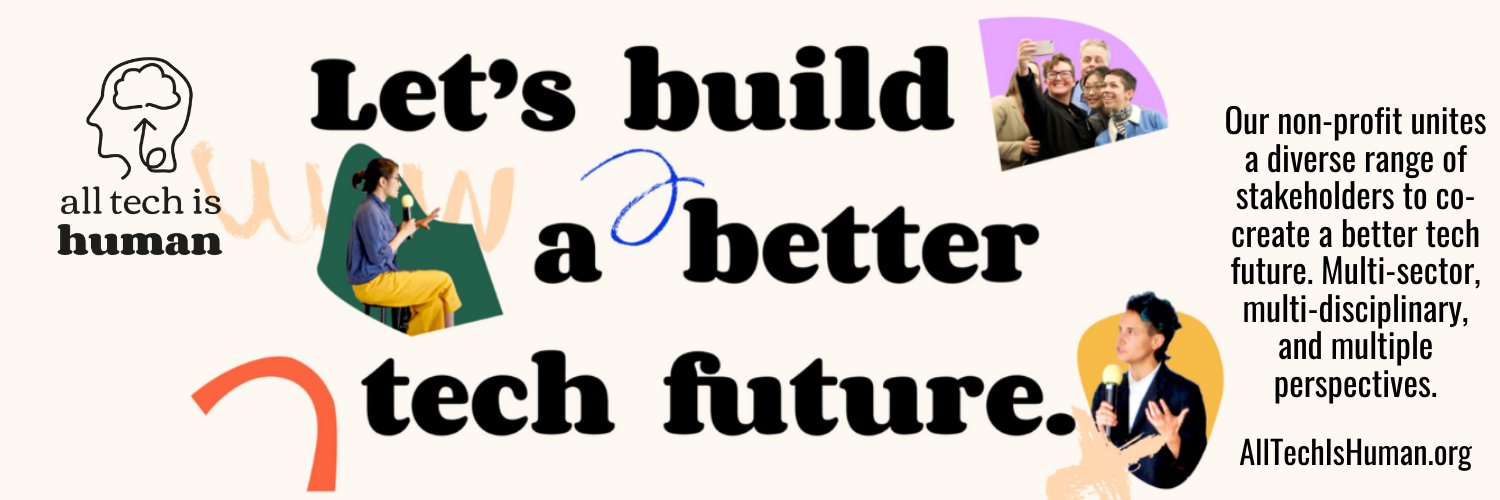 All Tech Is Human banner