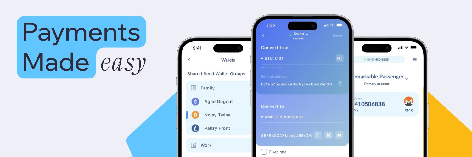 Cake Wallet's banner