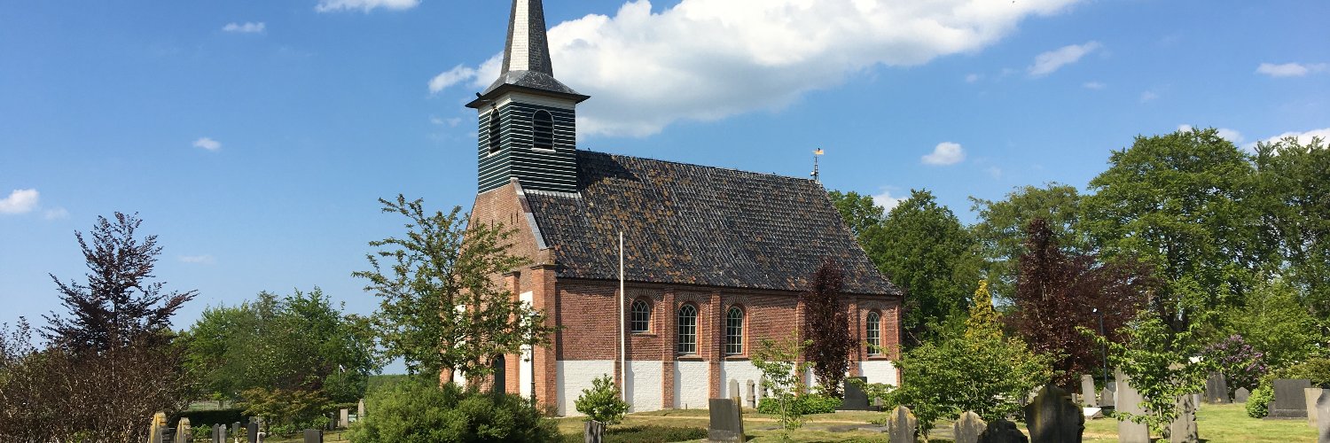 Friesch Dagblad Kerk banner