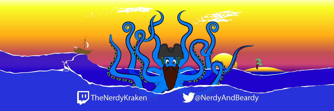 Nerdy Kraken banner