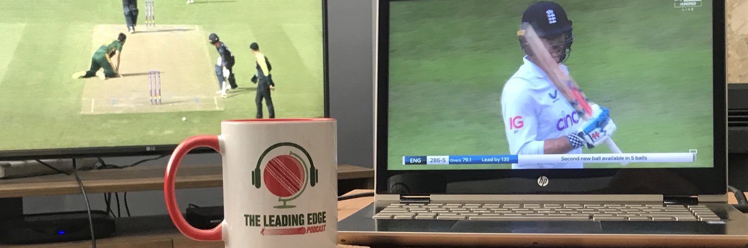 The Leading Edge Cricket Podcast banner