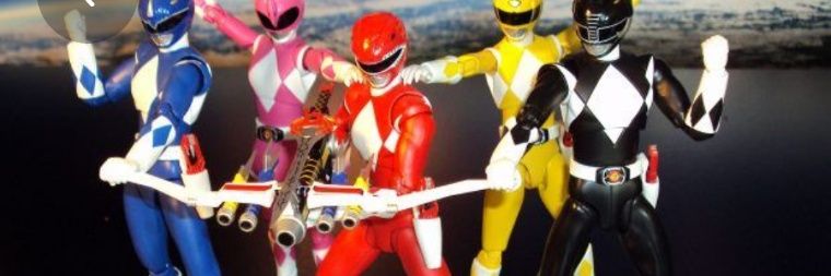 Power ranger Rosa banner