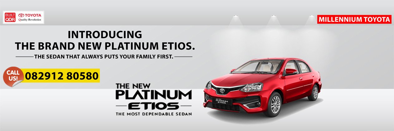 Millennium Toyota banner