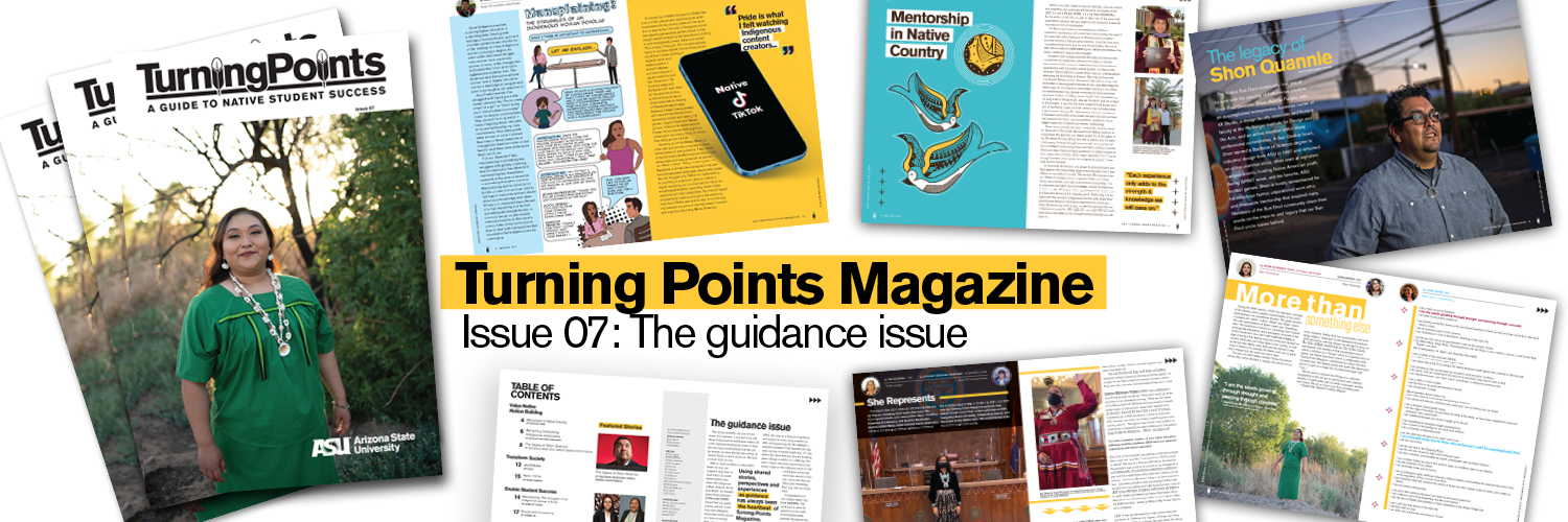 ASU Turning Points Magazine banner