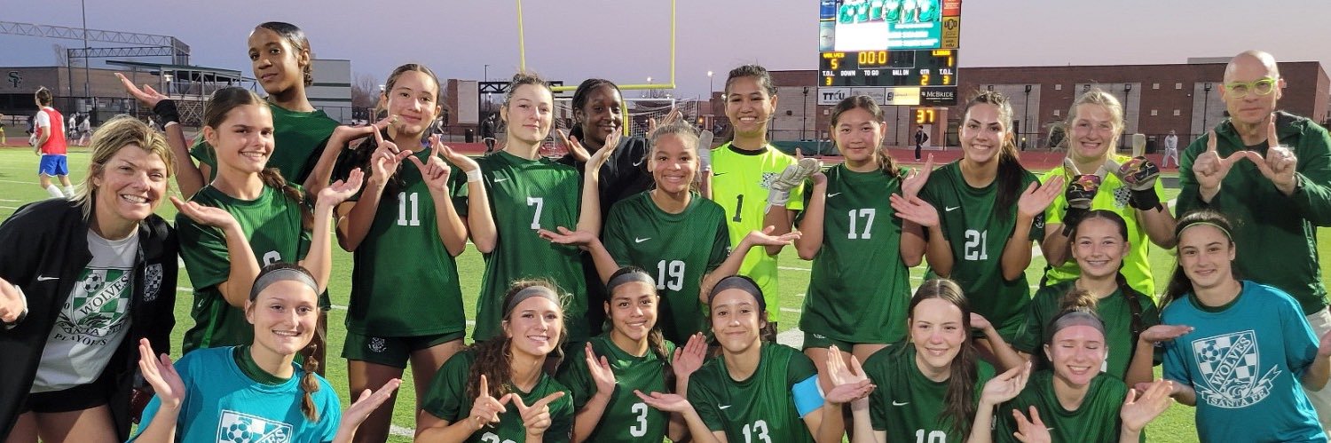 Santa Fe Girls Soccer banner