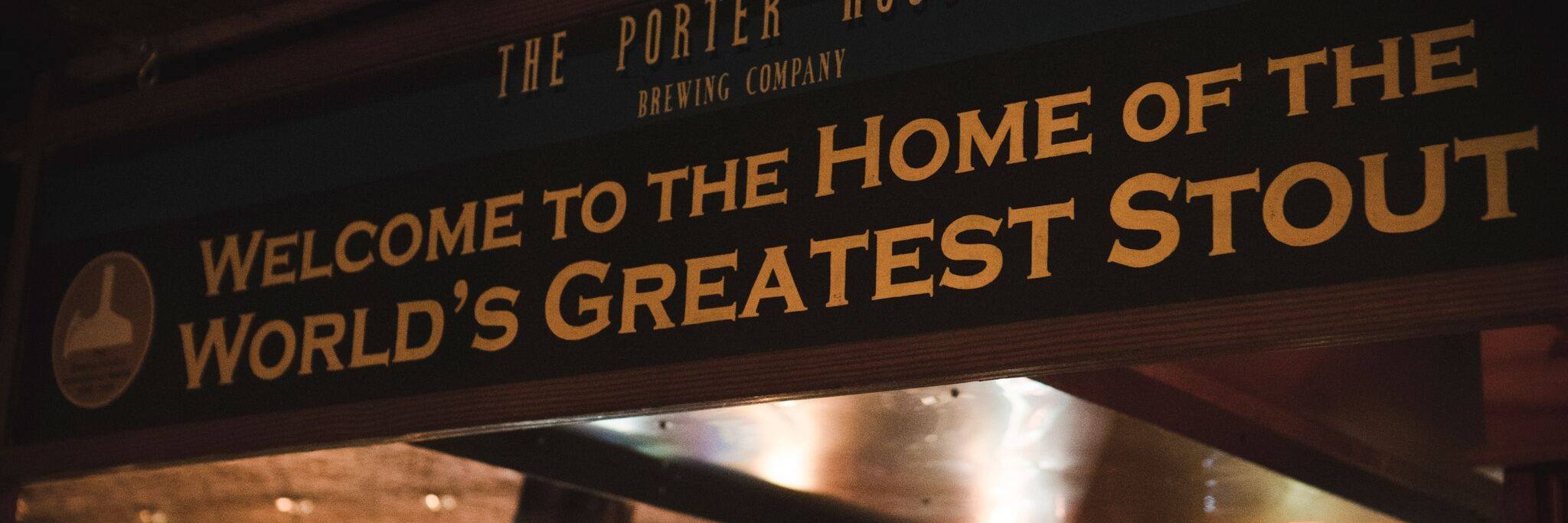 Porterhouse Temple Bar banner
