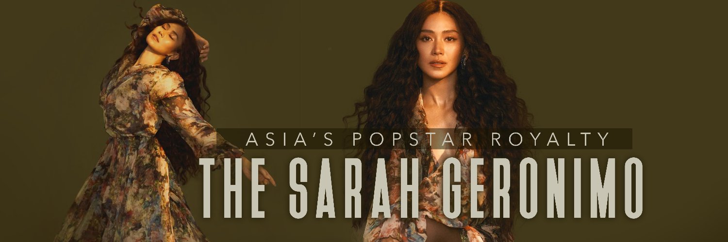 The Sarah Geronimo banner
