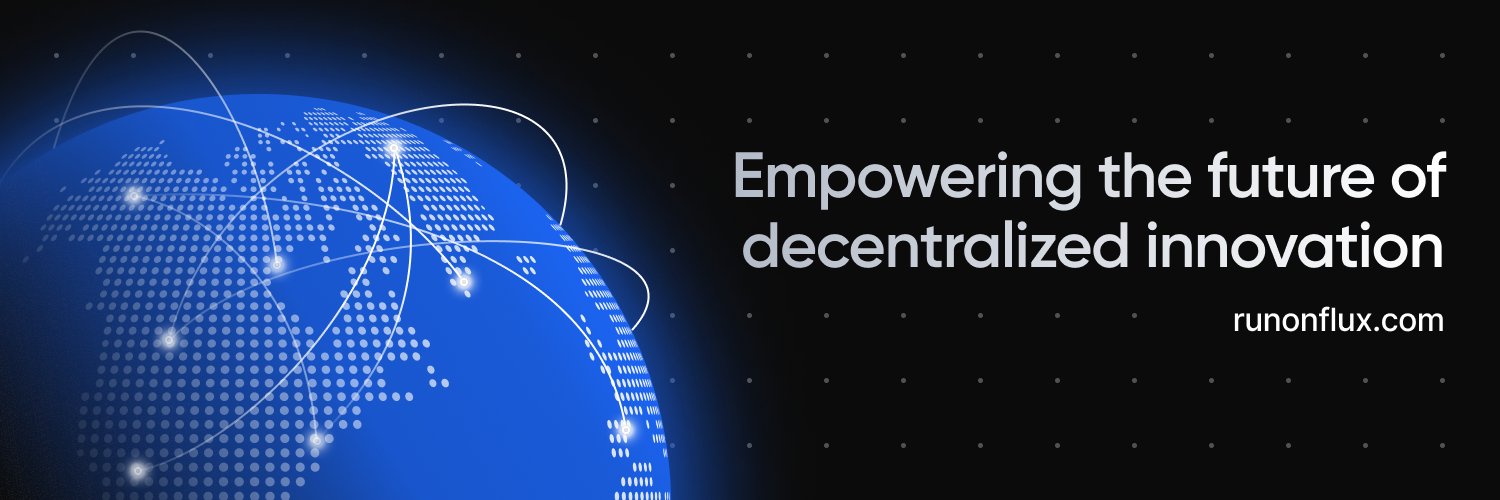 Flux I Decentralized Cloud's banner