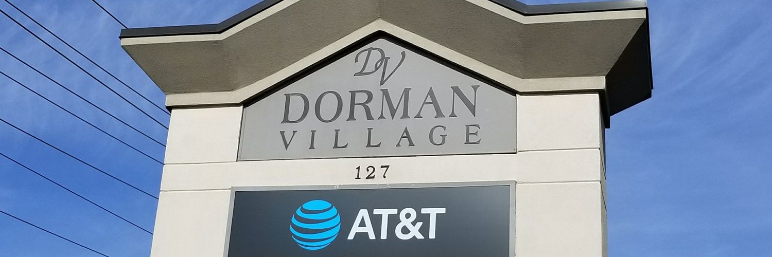 AT&T Dorman Village banner