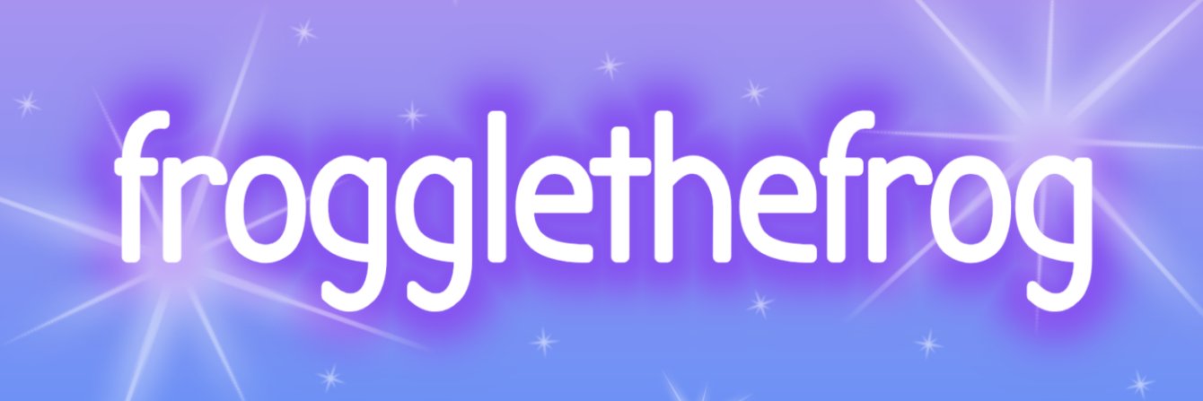 frogglethefrog's profile banner image