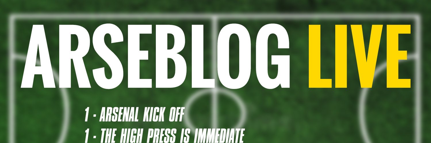 Arseblog Live banner