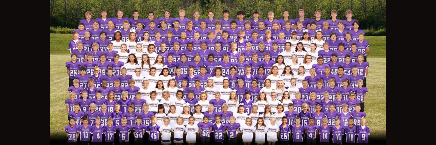 Bulldog Youth Sports Football banner