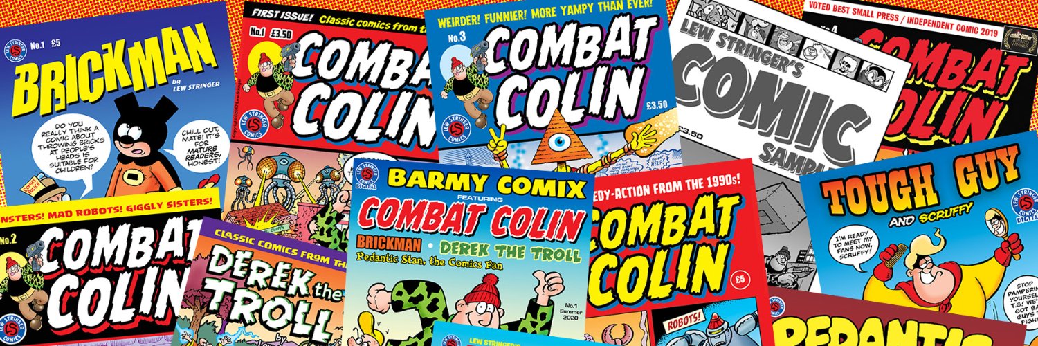 Lew Stringer, Cartoonist banner