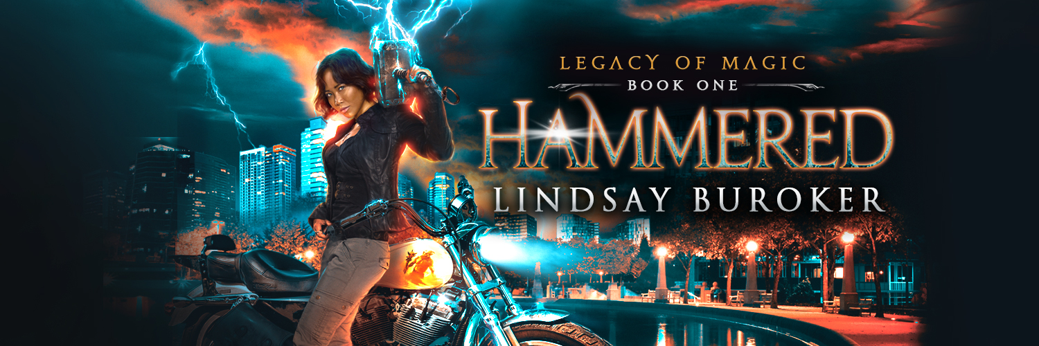 Lindsay Buroker's banner