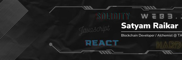 0xSATYAM Profile Banner