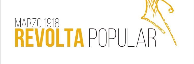 Revolta Popular Marzo 1918 banner