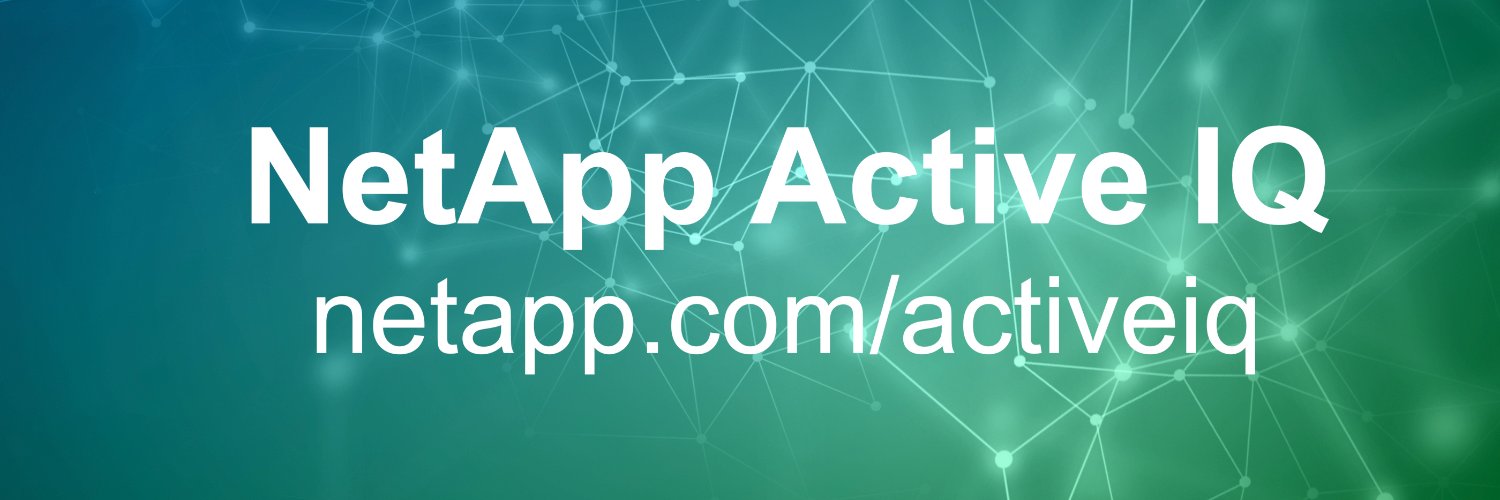 NetApp Active IQ banner