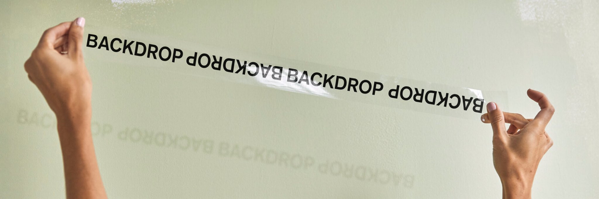 backdrop banner