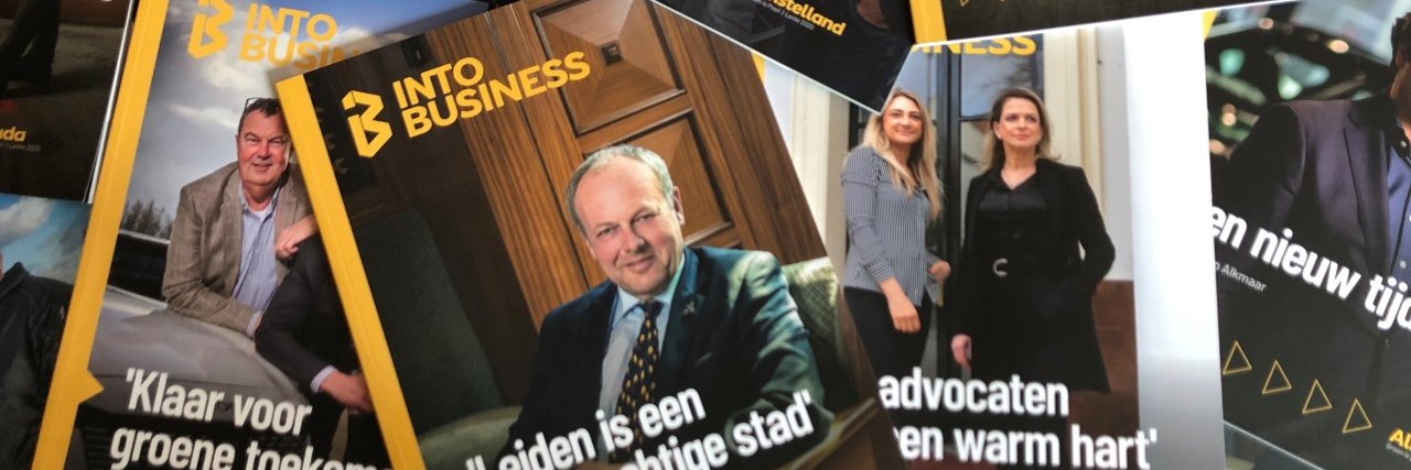 Oscar INTO business banner