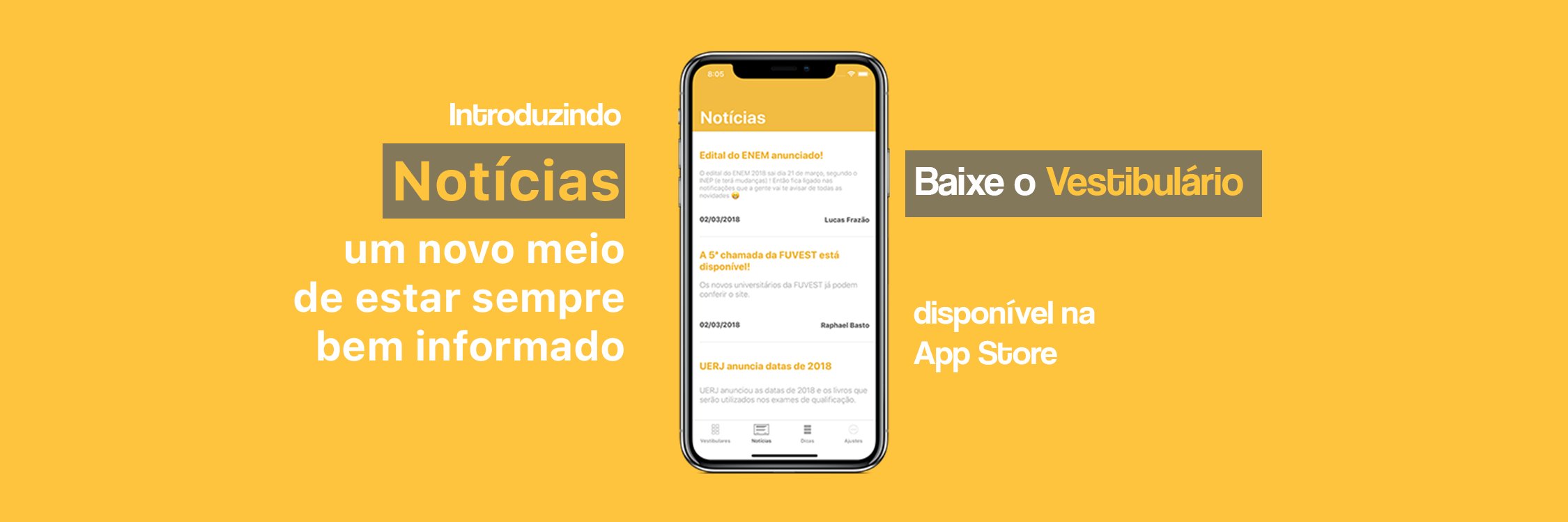 VestibularioApp's profile banner image