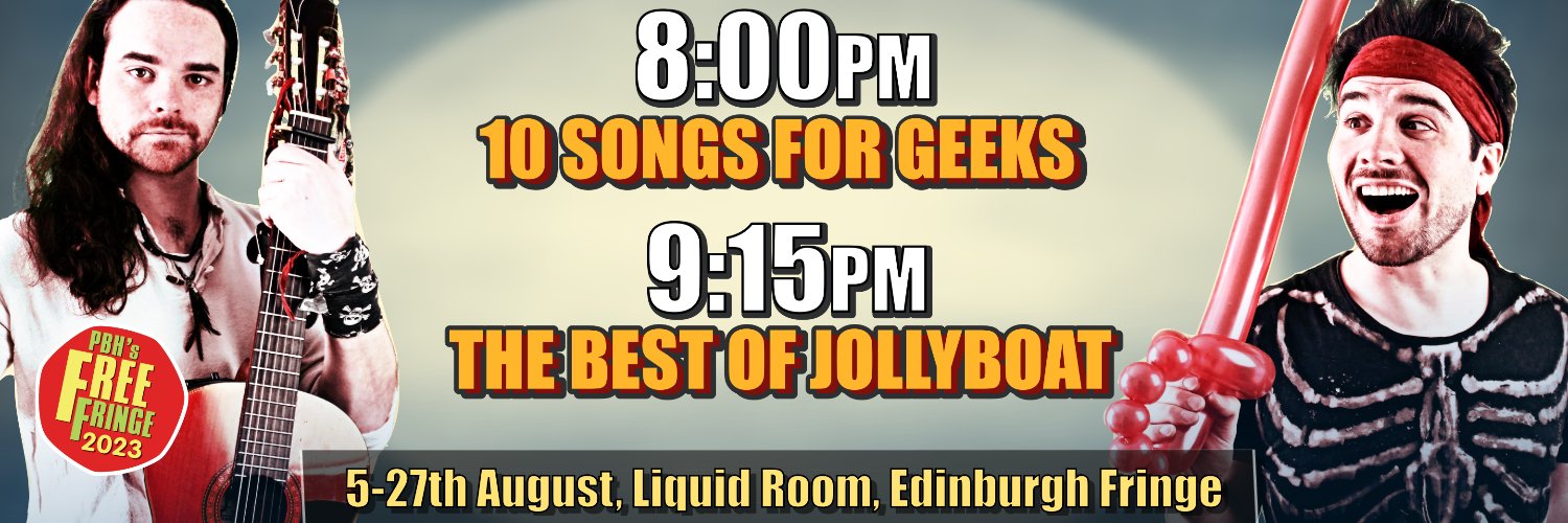 Tommy Jollyboat @ EdFringe banner