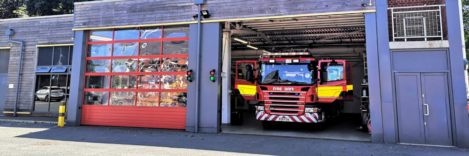 Alsager Fire Station banner