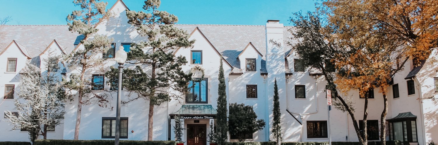 OU Kappa Alpha Theta banner
