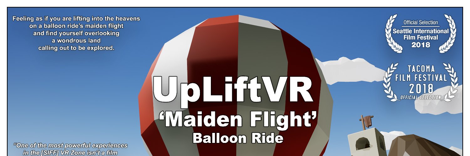 UpLiftVR Studios banner