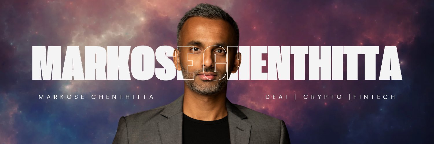 Markose Chenthitta | Crypto/Web3/AI/Media banner