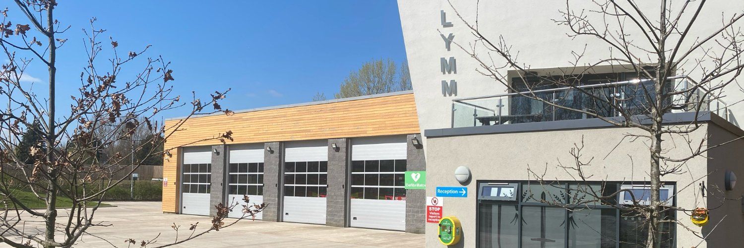 Lymm Fire Station banner