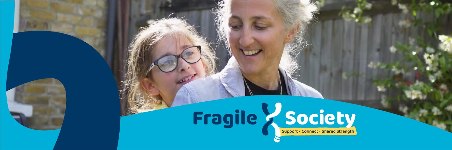 Fragile X Society, UK's banner