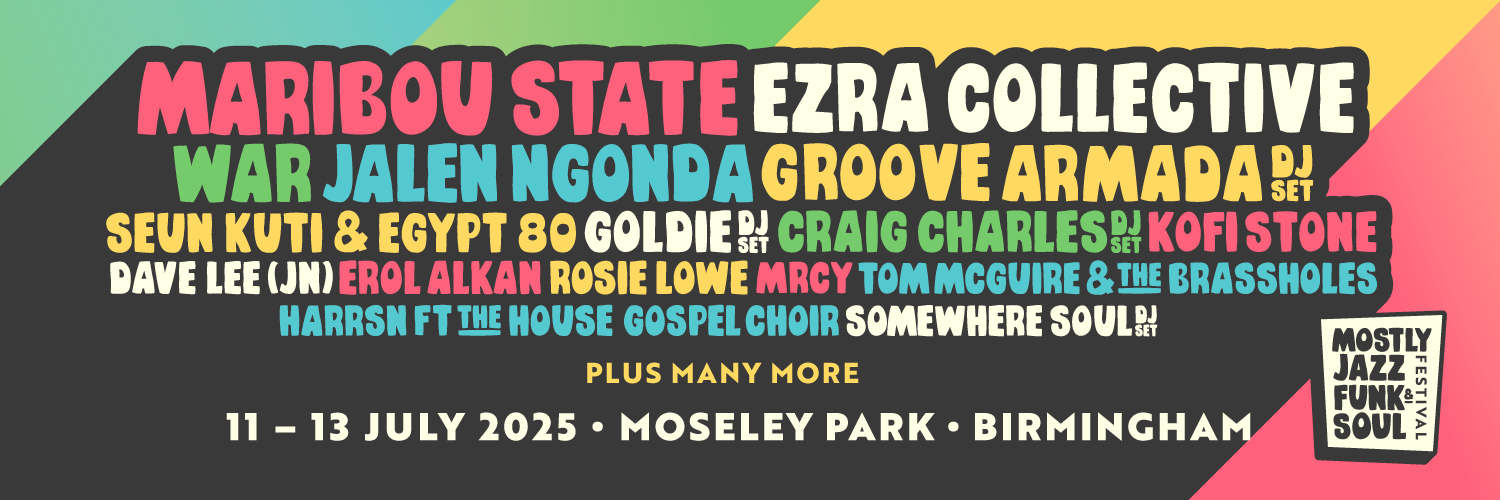 Mostly Jazz Funk & Soul Festival banner