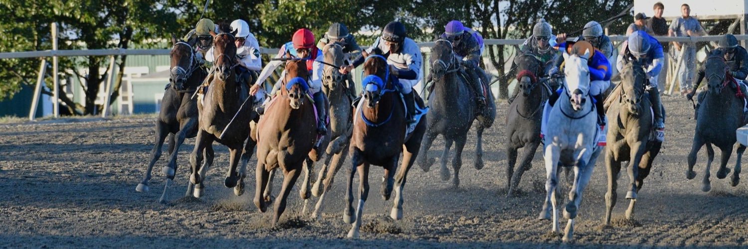 Let's Go Racing Parx banner