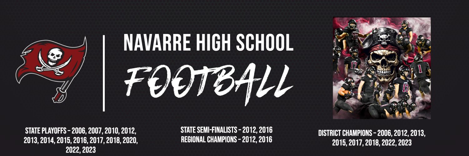 Navarre High Raiders Football (FL)'s banner