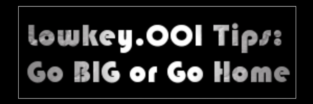 LOWKEY 001 🦅 banner