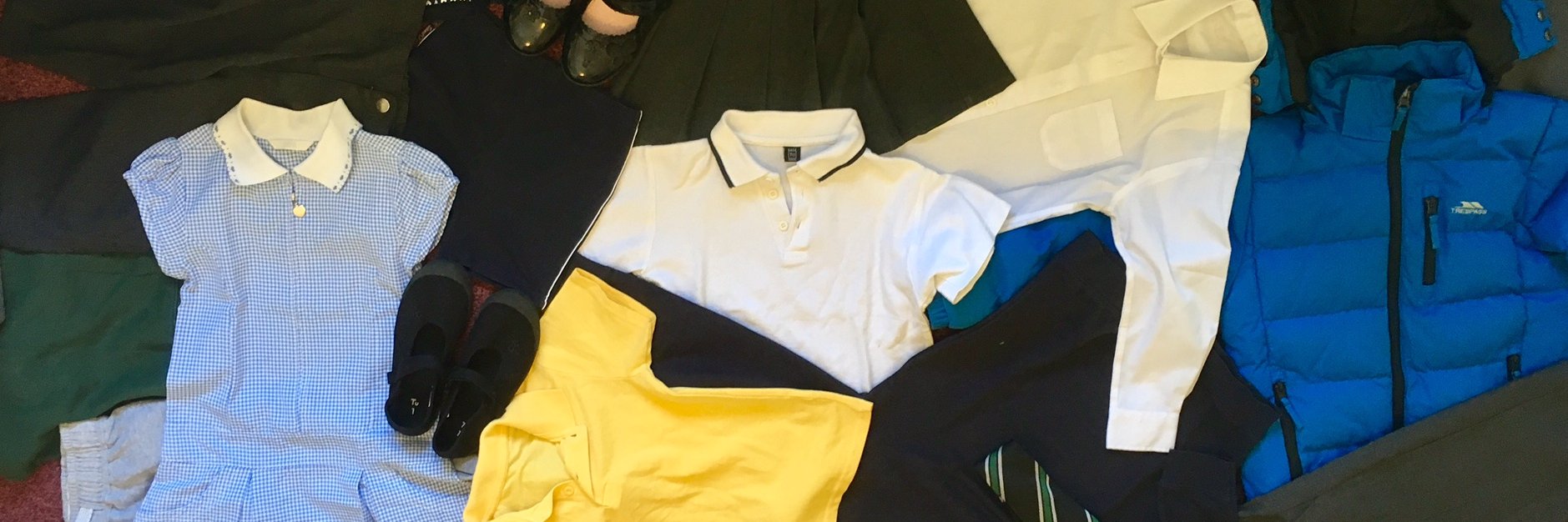 Edinburgh School Uniform Bank banner