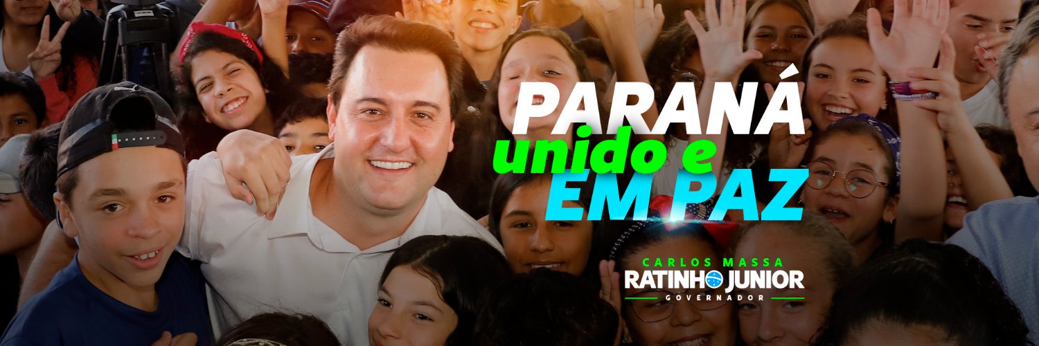 Ratinho Junior banner